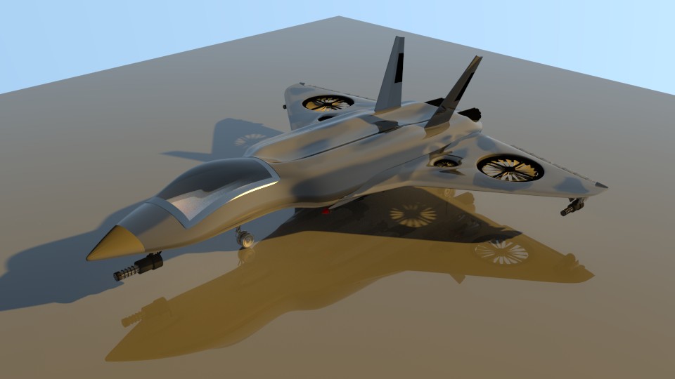 X-309 Experimental Multi-role Fighter Jet preview image 1